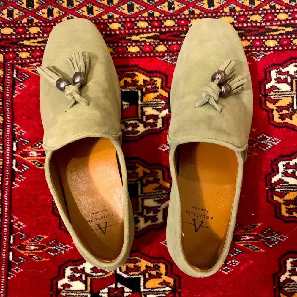 Aquatalia loafers! Beautiful. Size 7.